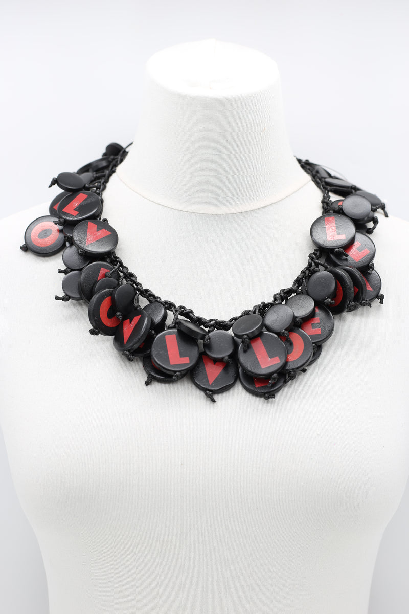 LOVE COIN CAPE-STYLE NECKLACE - Jianhui London