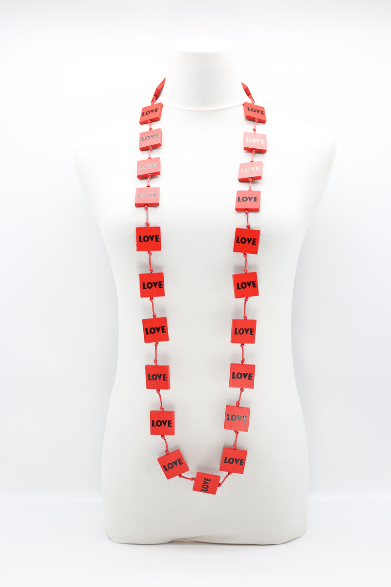 Love Squares Necklace - Jianhui London