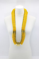 Shakespeare's Collar 3x3cm Squares Necklace - Long - Jianhui London