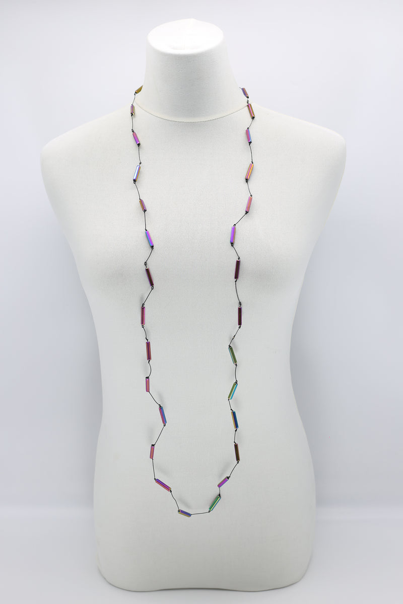 Crystal Tubes Necklaces - Jianhui London