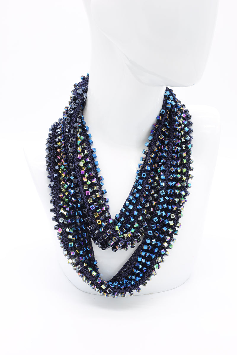 Crystal Infinity Scarf - Jianhui London