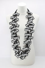 LOVE Ribbon Necklaces - Jianhui London