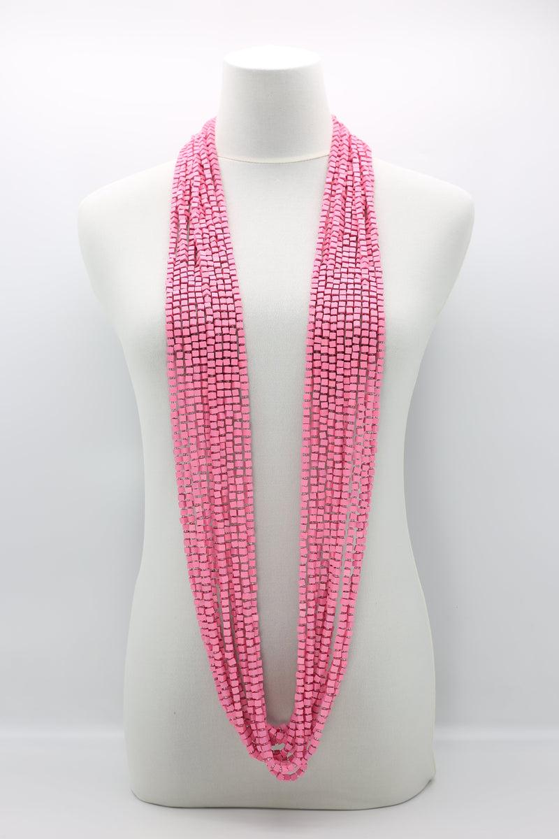 Next Pashmina & Round Beads Necklaces Set - Jianhui London