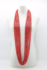 Next Pashmina & Round Beads Necklaces Set - Jianhui London