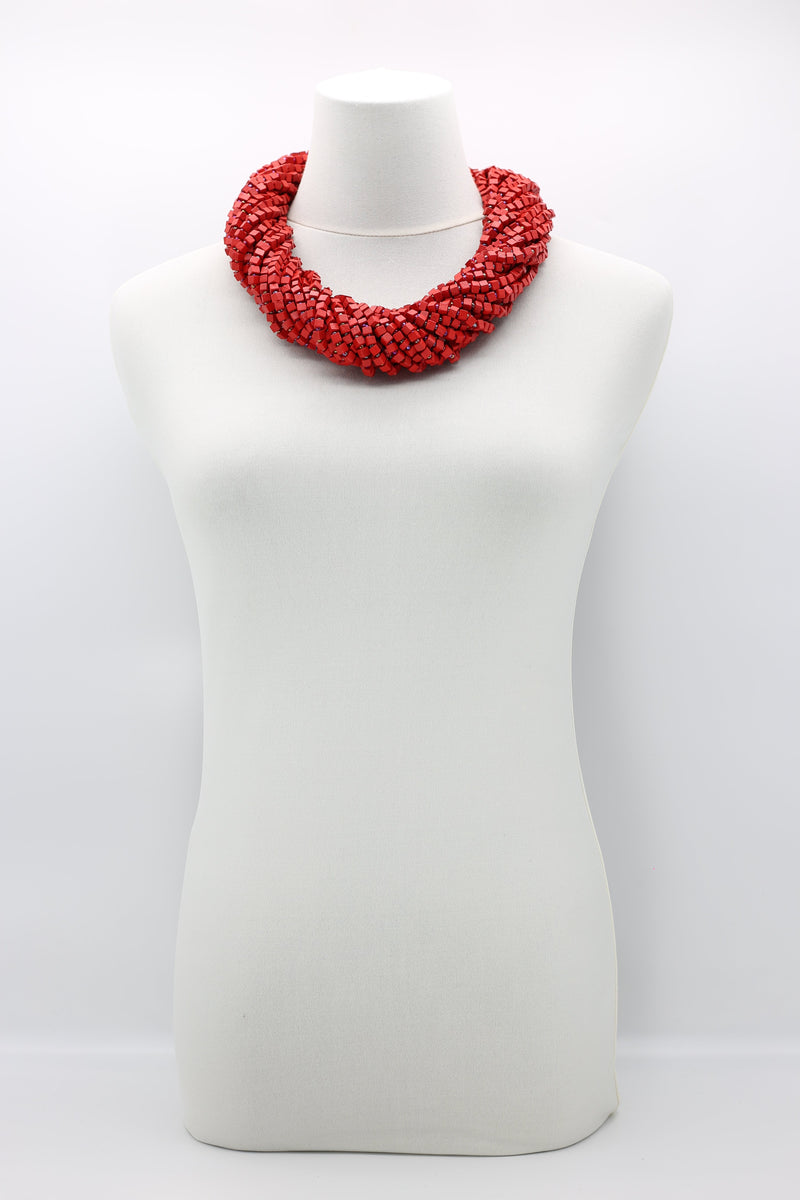 Next Pashmina & Round Beads Necklaces Set - Jianhui London