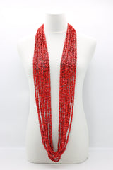 Next Pashmina & Round Beads Necklaces Set - Jianhui London