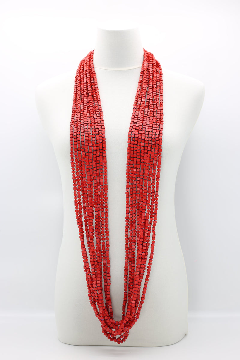 Next Pashmina & Round Beads Necklaces Set - Jianhui London