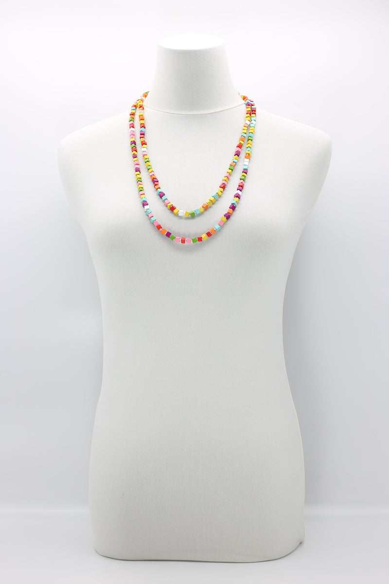 SINGLE STRAND PASHMINA NECKLACES - MULTI COLOUR - Jianhui London