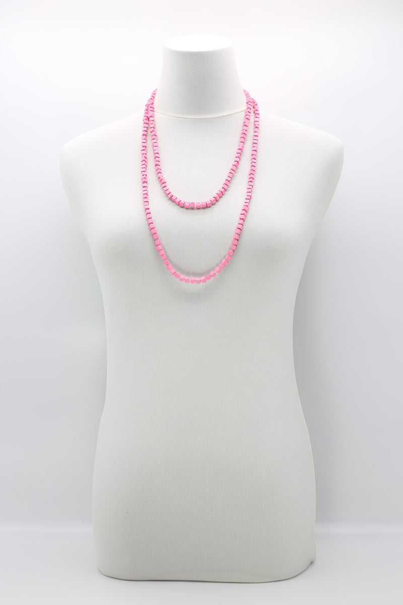 Next Pashmina & Round Beads Necklaces Set - Jianhui London