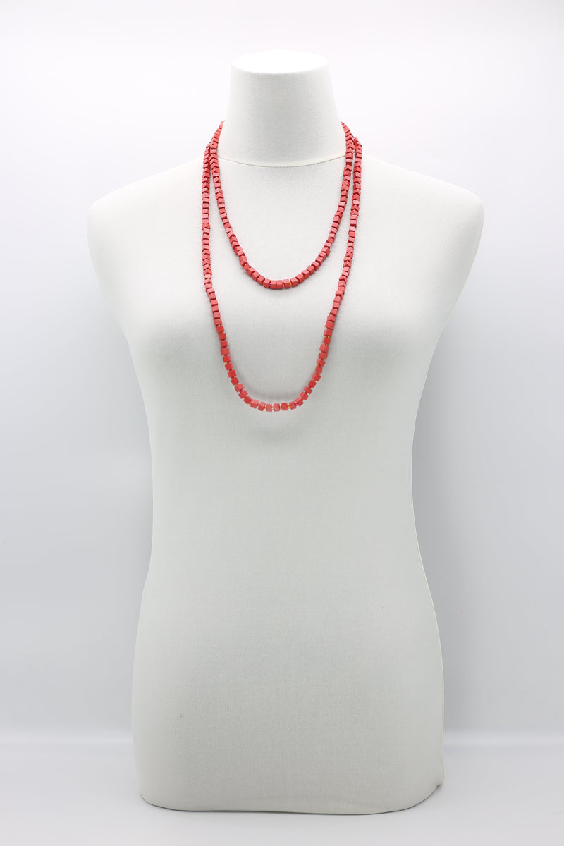 Next Pashmina & Round Beads Necklaces Set - Jianhui London