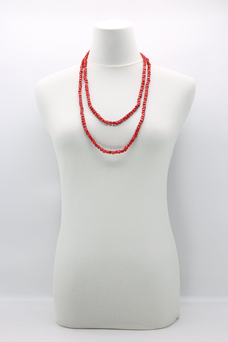 Next Pashmina & Round Beads Necklaces Set - Jianhui London
