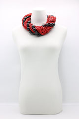 Next Pashmina & Round Beads Necklaces Set - Jianhui London