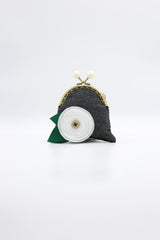 Handmade Recycled Fabric Flower Purse - Jianhui London