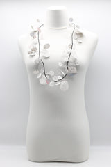Newspaper water lily on fishing wire-Hand Gilded - Jianhui London