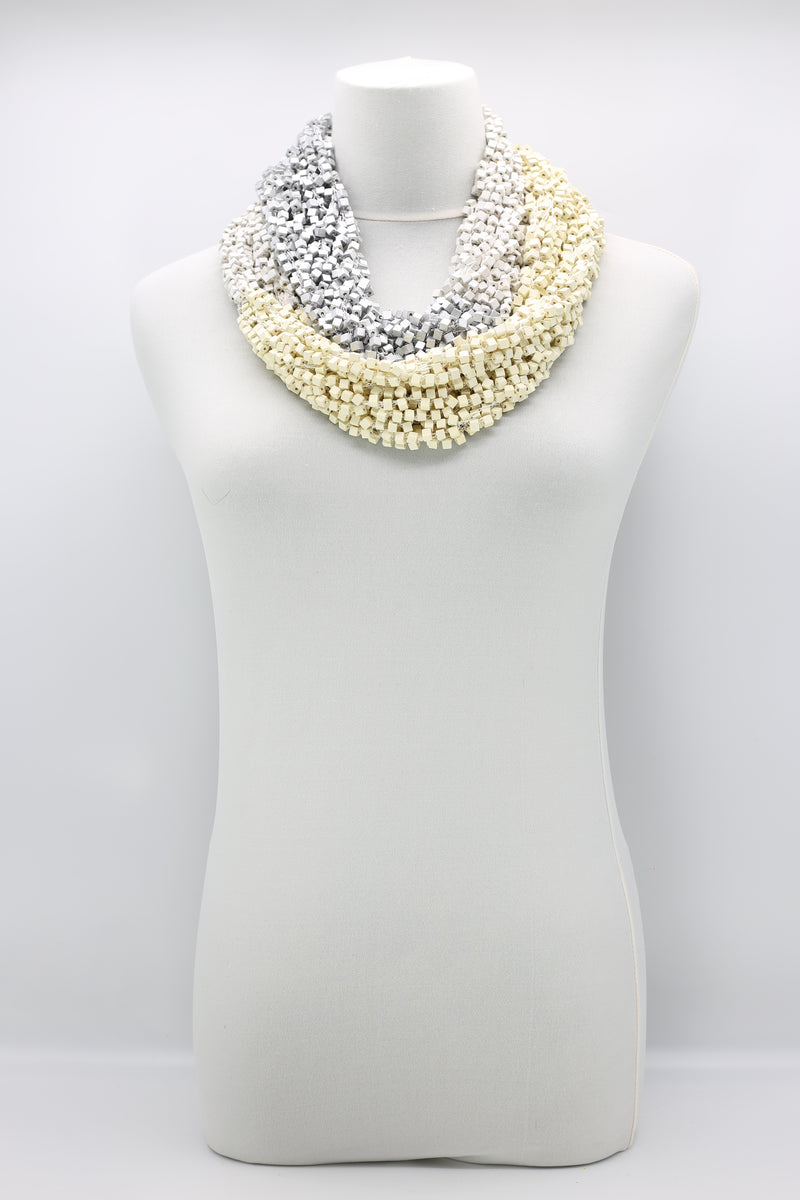 Pashmina Fishnet Infinity Scarf - Large - Jianhui London