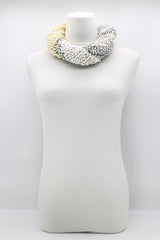 Pashmina Fishnet Infinity Scarf - Large - Jianhui London