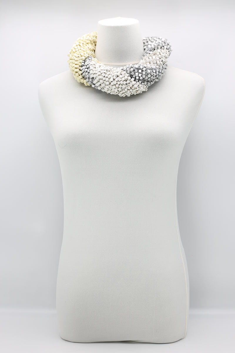 Pashmina Fishnet Infinity Scarf - Large - Jianhui London