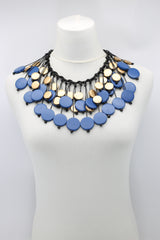 Coin Cape-style Necklace - Duo - Jianhui London