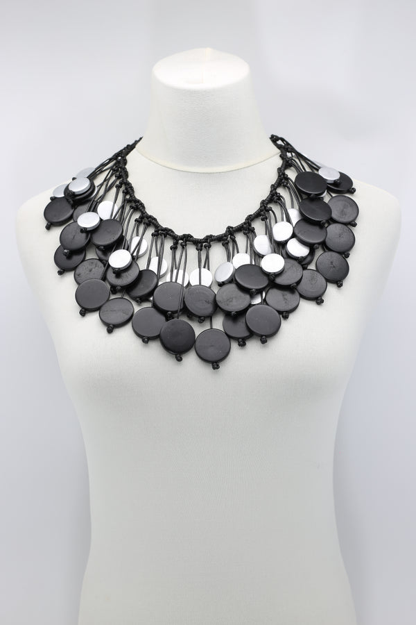 Coin Cape-style Necklace - Duo - Jianhui London