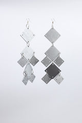 Squares Chandelier Earrings - Jianhui London