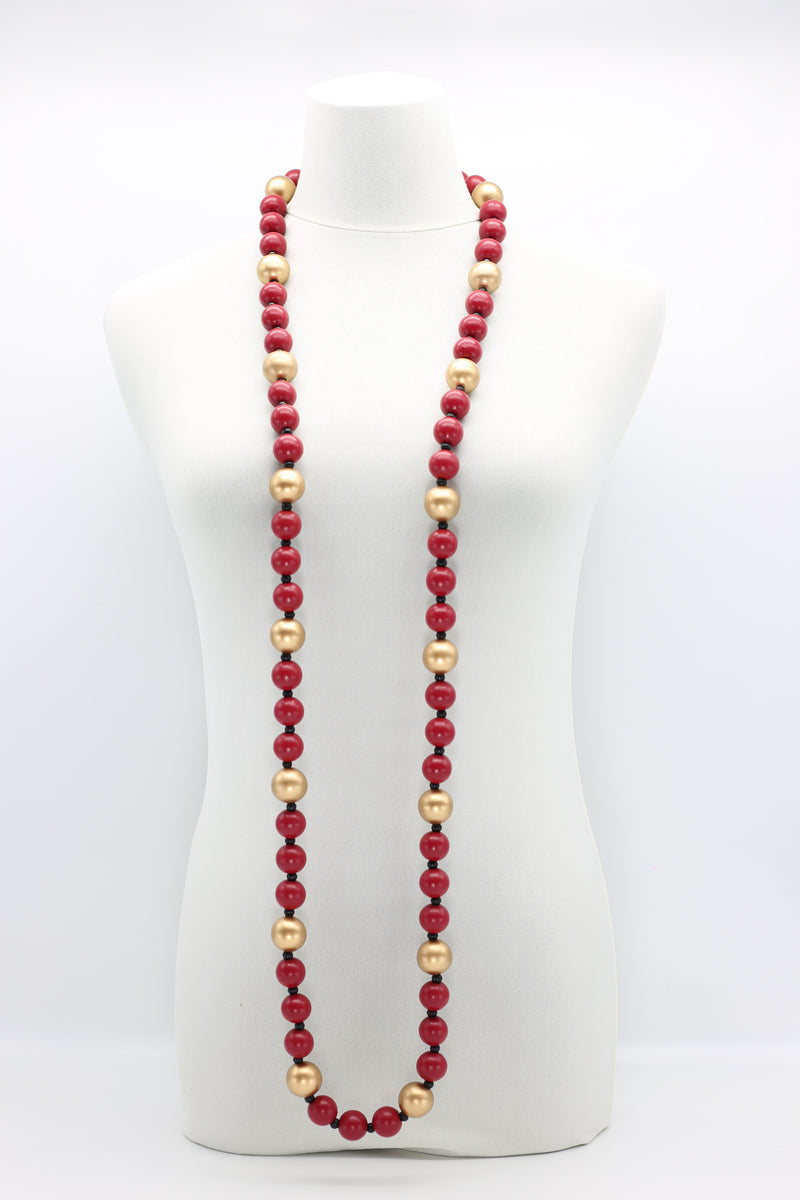 Round Beads Necklace - Duo - Jianhui London