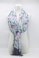 Pashmina Scarf - Cotton - Jianhui London
