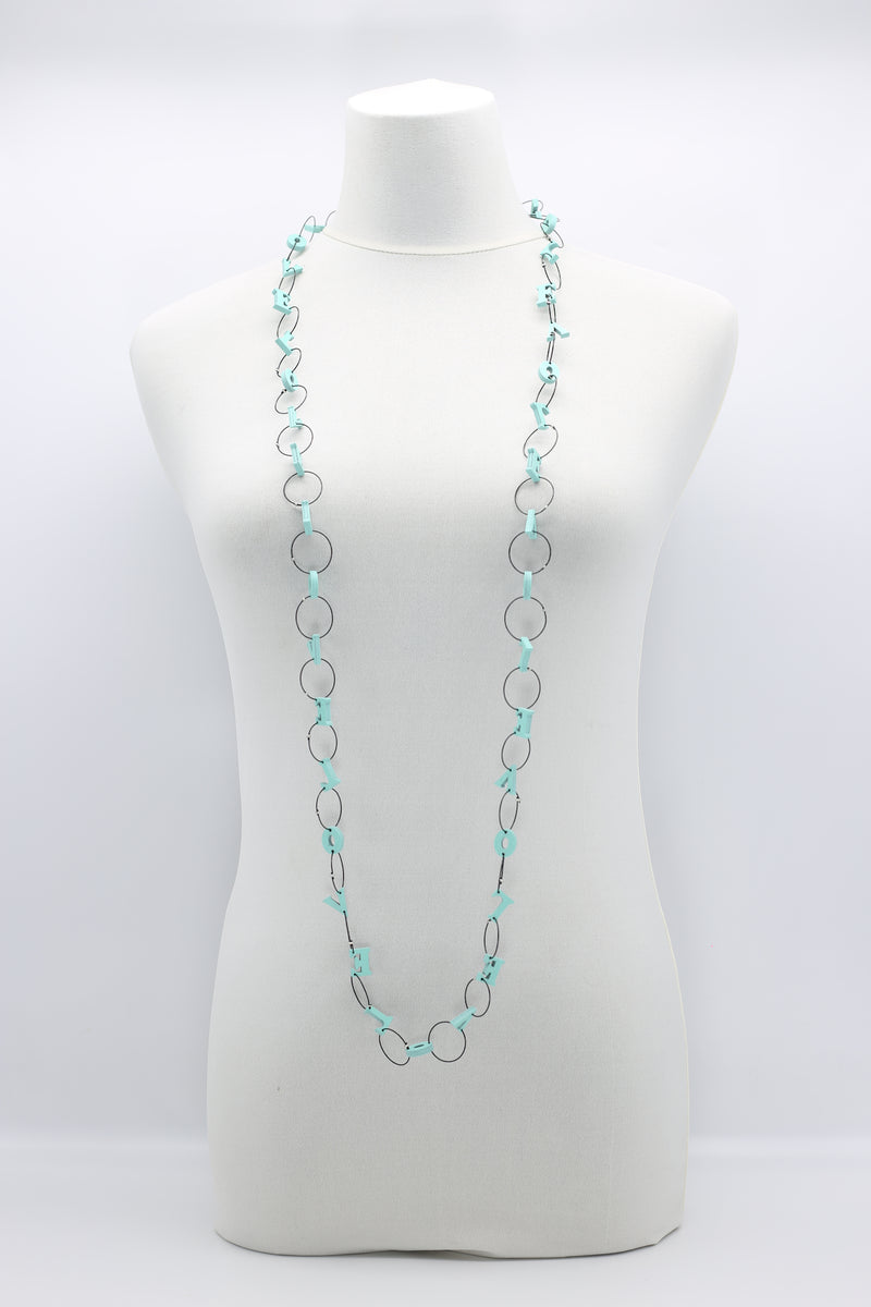 Small LOVE Chain Necklace - Jianhui London
