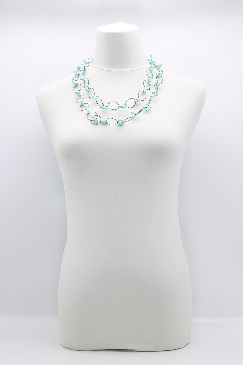 Small LOVE Chain Necklace - Jianhui London