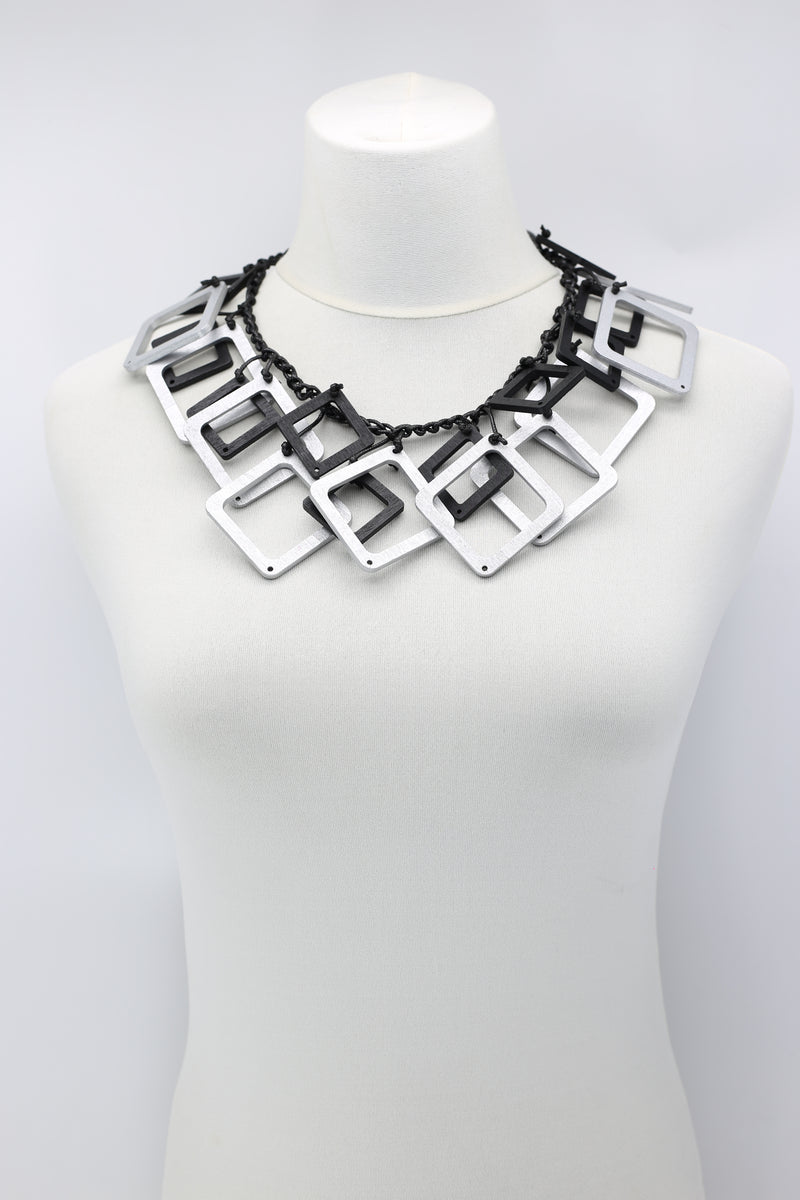 Geometric Necklace - Duo - Short - Jianhui London
