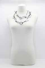 Big LOVE on Leatherette Chain Necklace - Jianhui London