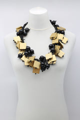 Squares & Beads Necklace - Jianhui London