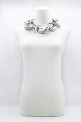 Recycled Newspaper Love in Chinese on fishing wire Necklace - Jianhui London