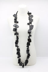 Squares & Beads Necklace - Jianhui London