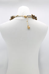 CRYSTAL CUBES ON FISHING WIRE NECKLACES - SHORT - Jianhui London