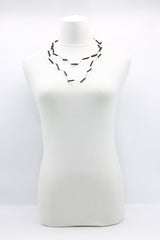 Crystal Beads & Tubes Necklaces Set - Jianhui London