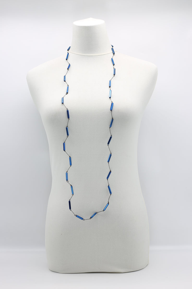 Crystal Beads & Tubes Necklaces Set - Jianhui London