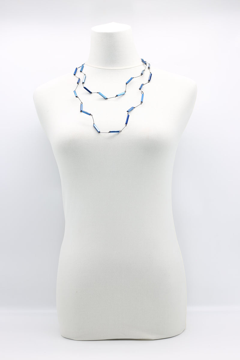 Crystal Beads & Tubes Necklaces Set - Jianhui London
