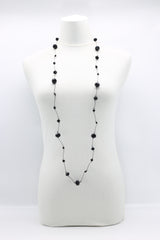 Crystal Beads & Tubes Necklaces Set - Jianhui London