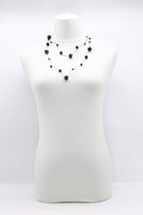 Crystal Beads & Tubes Necklaces Set - Jianhui London