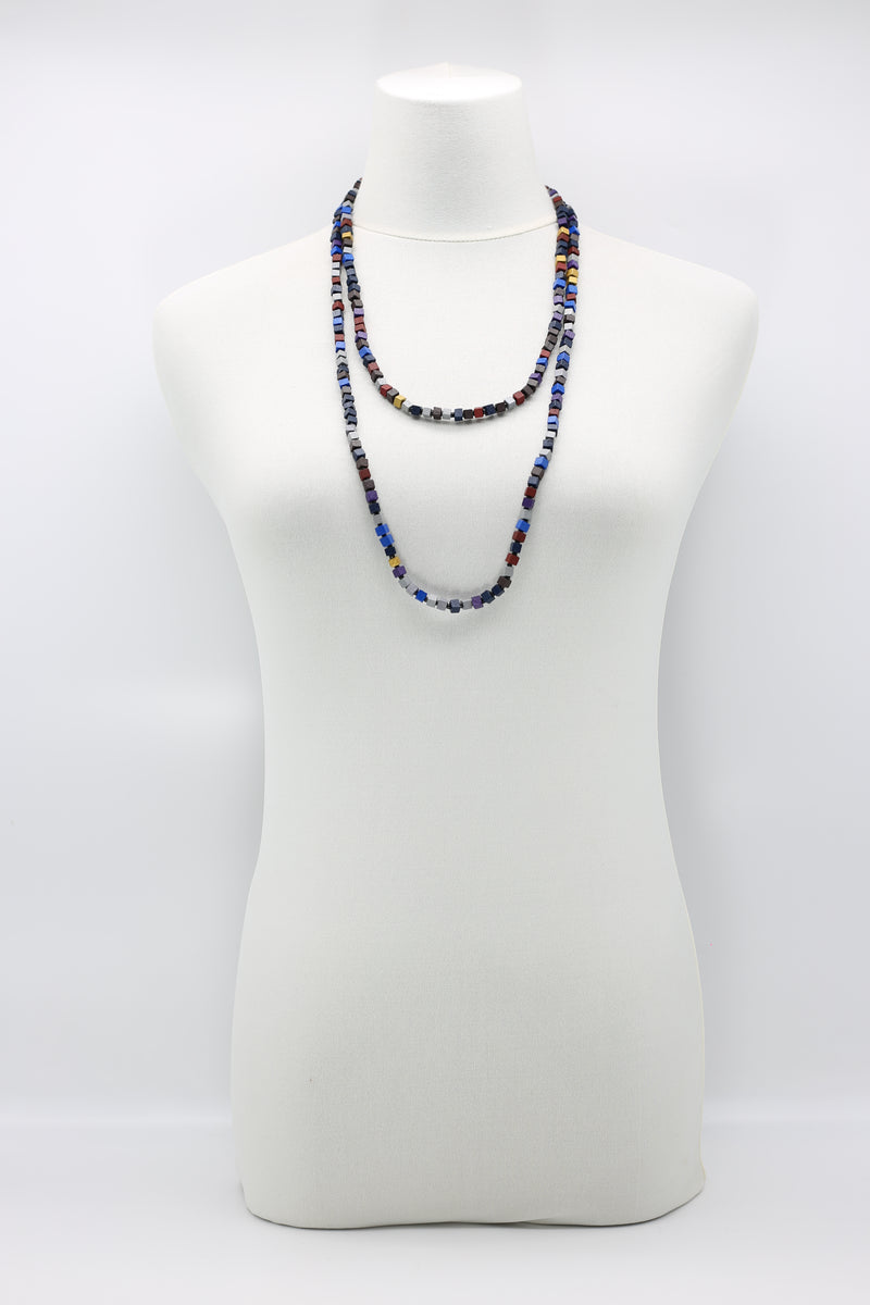 SINGLE STRAND PASHMINA NECKLACES - MULTI COLOUR - Jianhui London