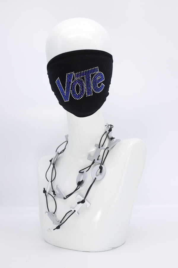 Vote - Silver & Blue - Jianhui London