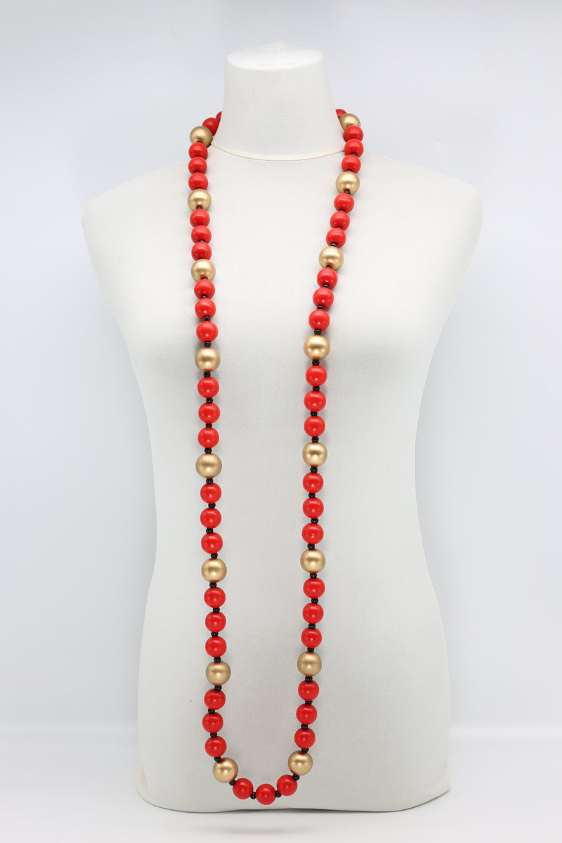 Round Beads Necklace - Duo - Jianhui London