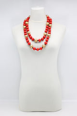 Round Beads Necklace - Duo - Jianhui London