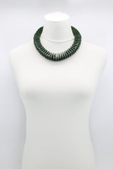 Shakespeare's Collar 2x2cm Squares Necklace - Short - Jianhui London