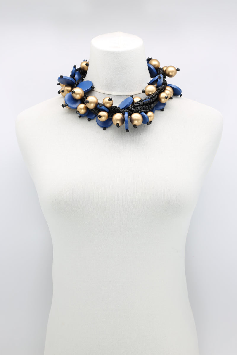 Coins on Cord & Berry Necklaces Set - Jianhui London