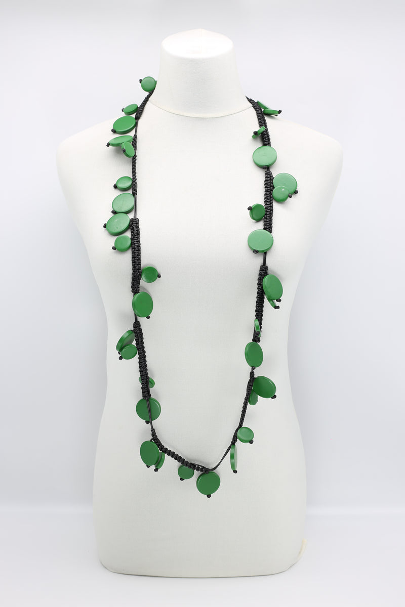Coins on Cord & Berry Necklaces Set - Jianhui London