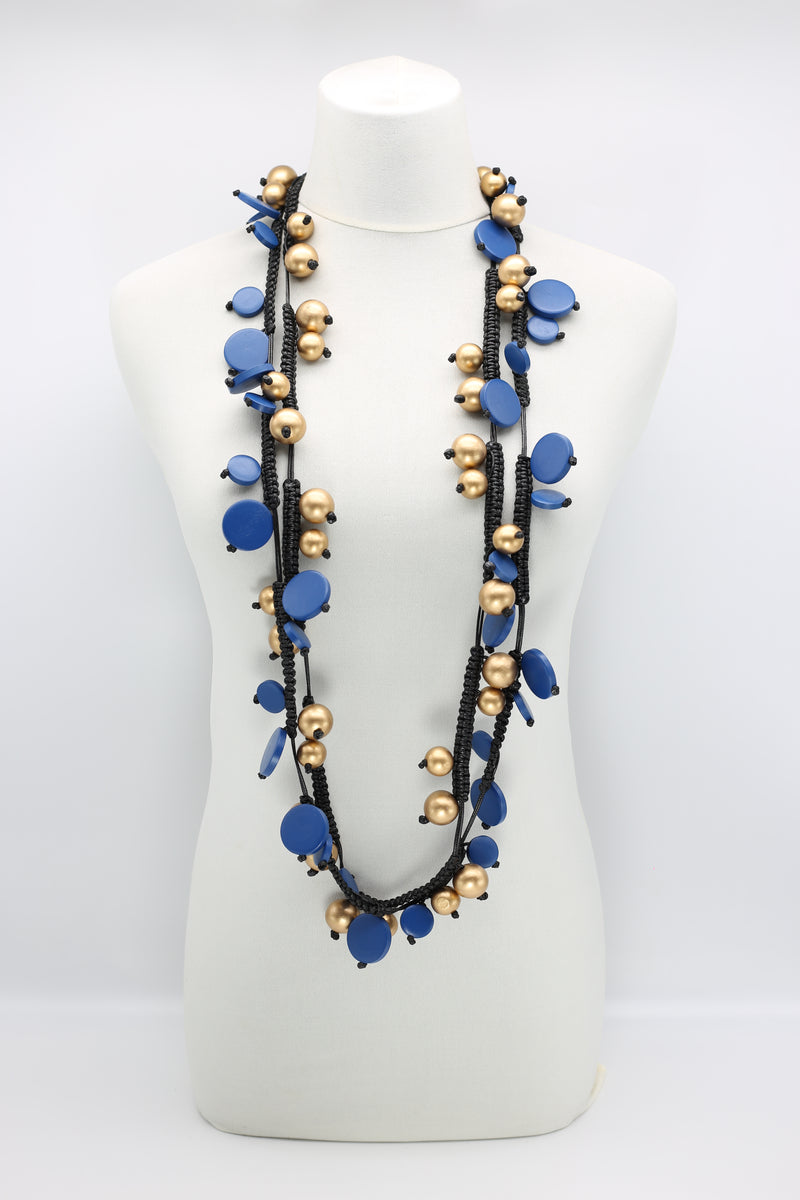 Coins on Cord & Berry Necklaces Set - Jianhui London