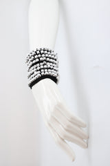 Pashmina Sleeve Bracelet - White - Jianhui London