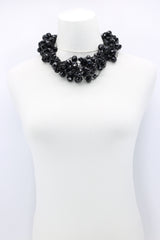 Crystal Faceted Beads on Fishing Wire Necklaces - Jianhui London