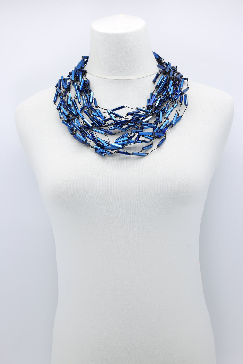 Crystal Tubes Necklaces - Jianhui London